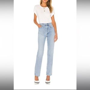 Agolde Lana straight leg jeans (size 27)